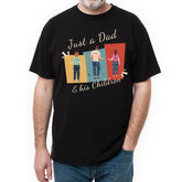 Just A Dad - Personalized Custom T-shirts, hoodies, sweatshirts,Gift For Father,Grandpa