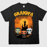 Personalized Family Halloween T-Shirt ,sweatshirts, hoodies– Cute Little Monster Design, Unisex Gift for Grandpa & Grandma