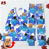 Custom Photo Dog and Cat Pajamas – Christmas Pet Sleepwear