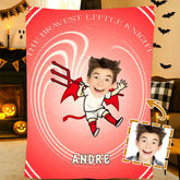 Custom Kids Photo Blanket – Upload Your Child’s Portrait
