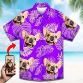 Custom Printed Hawaiian Shirt – With Your Pet, Partner, or Yourself