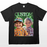 Custom Photo Unisex Vintage T-shirt, Hoodie, Sweatshirt Family Member,Pet Lovers, Mom