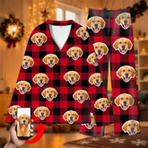 Custom Photo Family Pajamas – Personalized Christmas Sleepwear