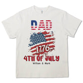 Independence Day Gifts for Dad - Personalized T-shirts, Sweatshirts, Hoodies