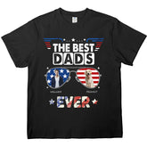 The Best Dads - Personalized Cotton T-shirts, Sweatshirts and Hoodies for Pet Lovers
