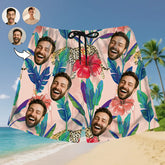 Personalized Tropical Shorts – Wear Your Face Proudly