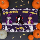 Festive Halloween Cat Doormat – Personalized with Your Kitty’s Portrait