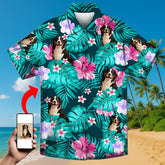 Custom Face Hawaiian Shirt – Personalized with Your Pet, Partner, or Family