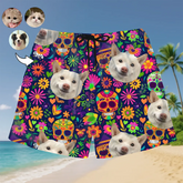 Custom Face Hawaiian Shorts – Personalized for Summer Fun