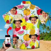 Custom Face Hawaiian Shirt – Personalized Tropical Beachwear