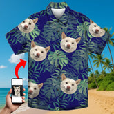 Custom Face Shirt – Vibrant Hawaiian Style for Summer Vibes