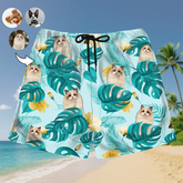 Custom Face Hawaiian Shorts – Personalized for Summer Fun
