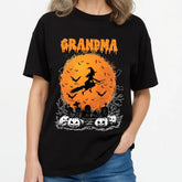 Personalized Halloween T-shirts, Sweatshirts & Hoodies - Grandma, Mom, Witch & Grandkids