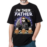 Best Dad in the Galaxy Custom Shirt – Personalized Father's Day Gift from Kids