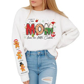 This Mom Loves Her Little Cookies – personalized gingerbread kids sweatshirts