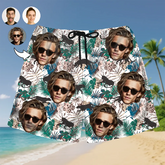 Custom Face Beach Shorts – Hilarious Personalized Summer Wear