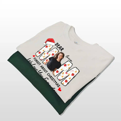 Personalized Dear MOM/DAD Sweatshirt – Custom Owner and Pet Photos