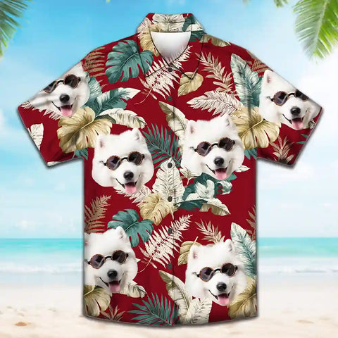 Custom Aloha Shirt with Any Face – Kids, Pets, Partners & More!