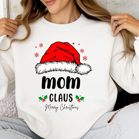 Personalized Christmas T-Shirt、Sweatshirt、Hoodie —— Special Gift for Mom