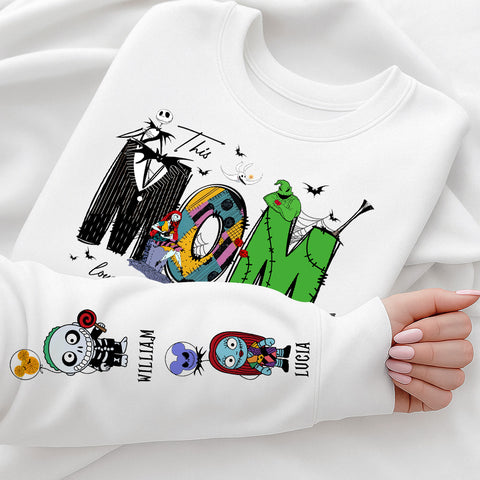 Personalized Halloween sweatshirt，hoodie  - customizable with cute characters and names