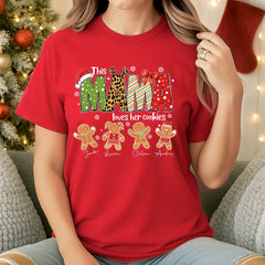 This Mama Loves Her Cookies – Custom Christmas Shirt、 Sweatshirt 、 Hoodie