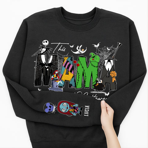 Personalized Halloween sweatshirt，hoodie  - customizable with cute characters and names