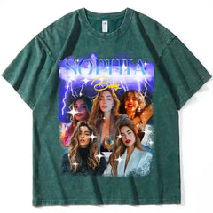 Camiseta pirata personalizada de Raptee con efecto lavado de los 90: perfecta para amantes de la familia y las mascotas