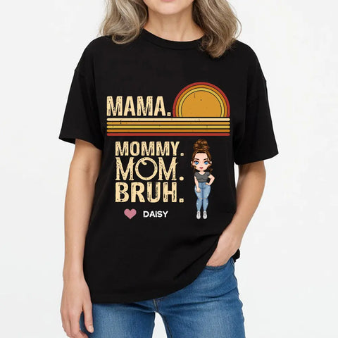 Personnalisation graphique - T-shirts, sweats à capuche et sweatshirts en coton premium personnalisés - Cadeaux pour maman