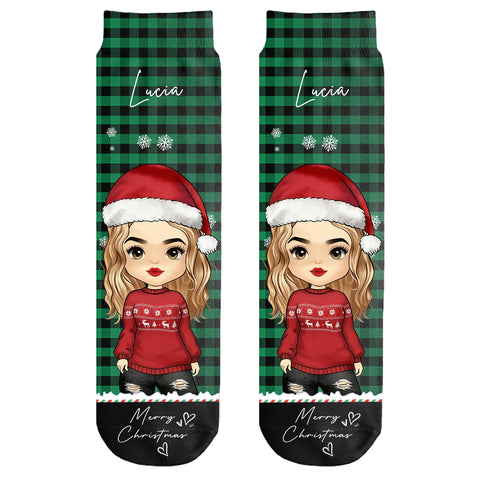Personalized Custom Christmas Stocking - Gift For Family, Christmas Gift