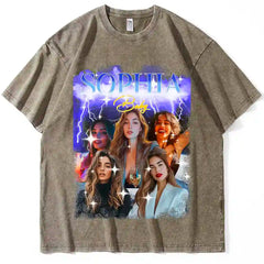 Camiseta pirata personalizada de Raptee con efecto lavado de los 90: perfecta para amantes de la familia y las mascotas