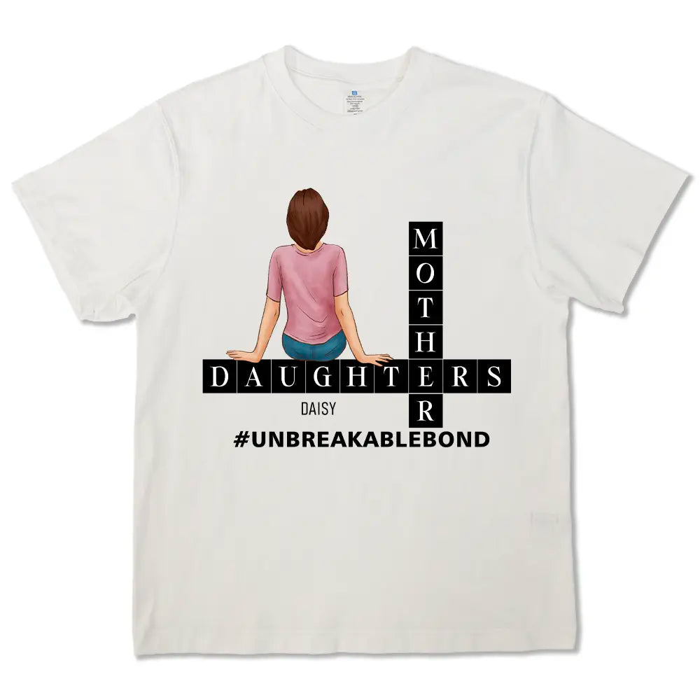 Vínculo inquebrantable entre madre e hija: camisetas, sudaderas y sudaderas personalizadas 