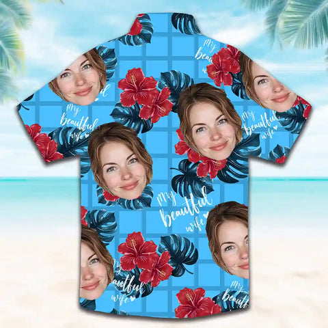 Face-On Hawaiian Shirt – Personalized, Funny & Stylish