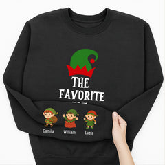 Personalized Christmas Elf Shirt – Customize Name & Traits