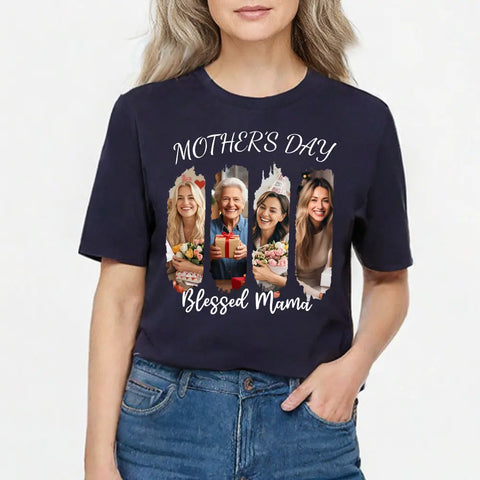 Personnalisation graphique - T-shirts, sweats à capuche et sweatshirts en coton premium personnalisés - Cadeaux pour maman