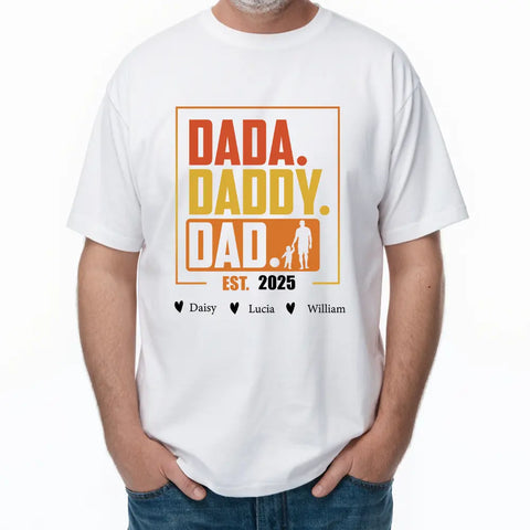 Llámame Papá - Camisetas personalizadas para el Día del Padre, sudaderas y sudaderas personalizadas.