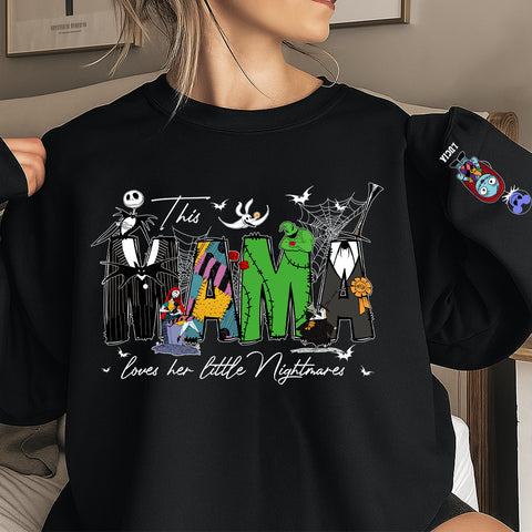 Personalized Halloween sweatshirt，hoodie  - customizable with cute characters and names