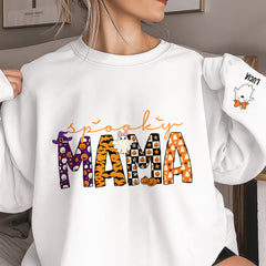 Personalized Halloween Sweatshirt Gifts for Mom – Customized with Kids and Cute Characters