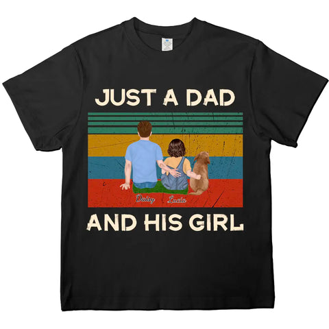 Solo un papá y sus hijos: camisetas, sudaderas y sudaderas personalizadas, regalo para papá y abuelo.