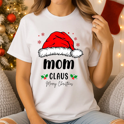 Personalized Christmas T-Shirt、Sweatshirt、Hoodie —— Special Gift for Mom
