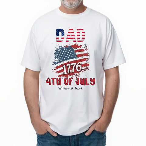 Regalos del Día de la Independencia para papá: camisetas, sudaderas y sudaderas personalizadas