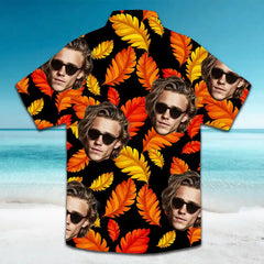 Camisa hawaiana divertida y personalizada: ¡agrega caras para lograr el mejor look! 