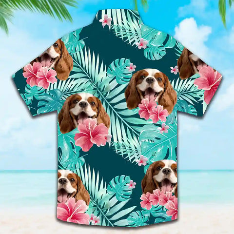 Camisa hawaiana con cara personalizada: un divertido atuendo vacacional personalizado 
