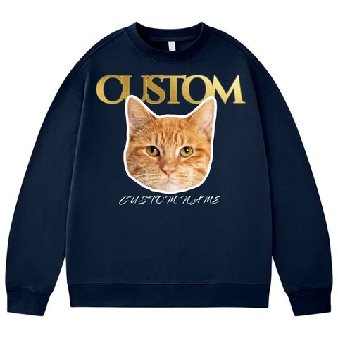 Custom Photo Unisex Vintage T-shirt, Hoodie, Sweatshirt  For Pet Lovers, Family Member
