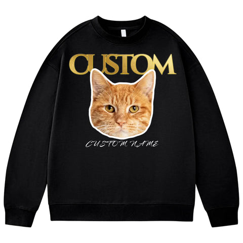 Custom Photo Unisex Vintage T-shirt, Hoodie, Sweatshirt  For Pet Lovers, Family Member