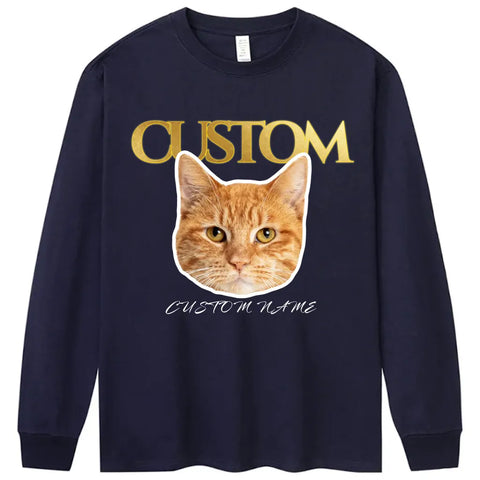 Custom Photo Unisex Vintage T-shirt, Hoodie, Sweatshirt  For Pet Lovers, Family Member