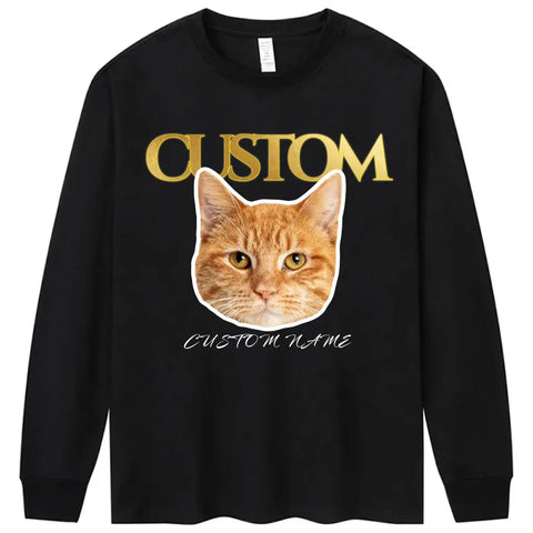 Custom Photo Unisex Vintage T-shirt, Hoodie, Sweatshirt  For Pet Lovers, Family Member