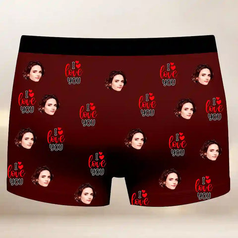 Custom Face Boxer Briefs-02