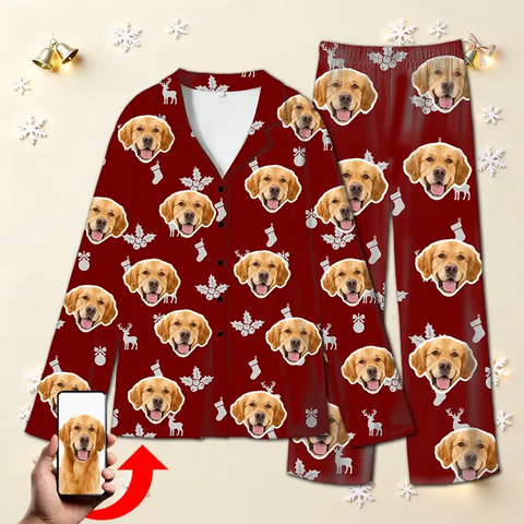 INK POD | Personalized Family Christmas Pajamas – Custom Photo Matching Holiday PJs for the Whole Family