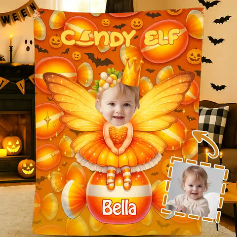 Custom Kids Photo Blanket – Upload Your Child’s Portrait