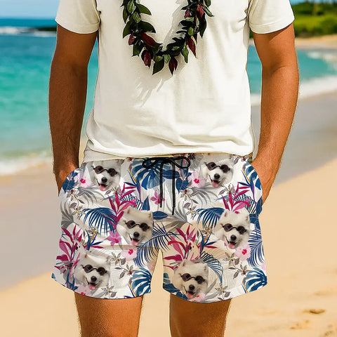 Personalized Photo Shorts – All-Over Print for Summer Vacations